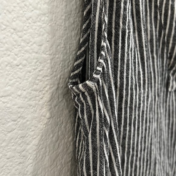 Marine Layer Tory Tank in Black/White Stripe - Picture 12 of 12